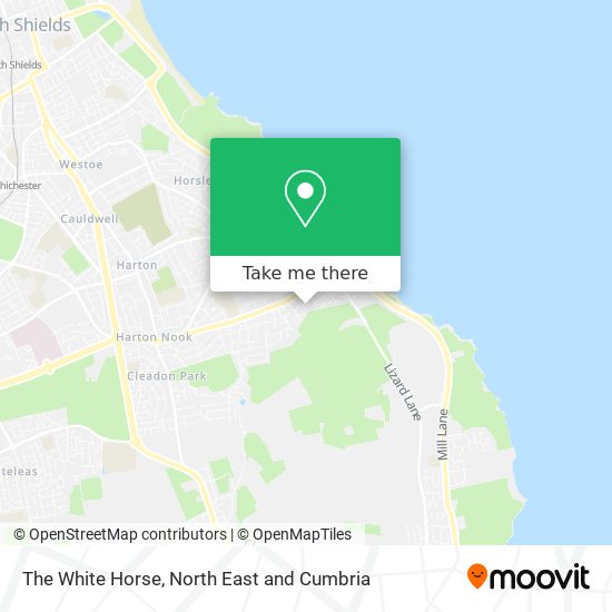 The White Horse map