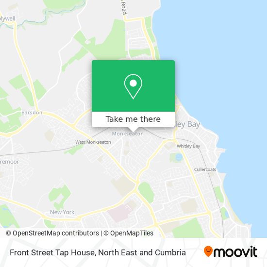 Front Street Tap House map