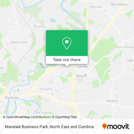 Mandale Business Park map