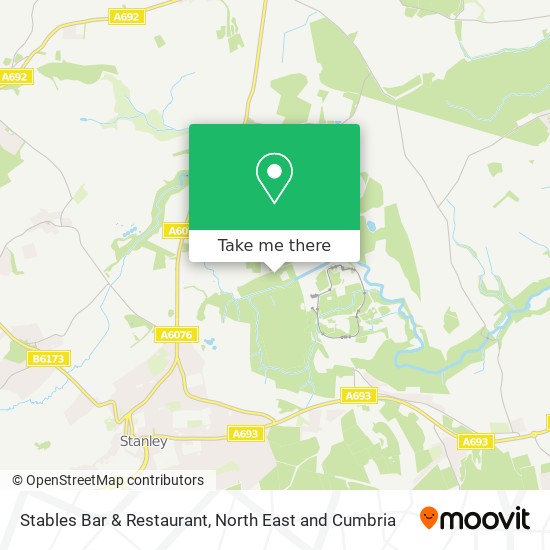 Stables Bar & Restaurant map