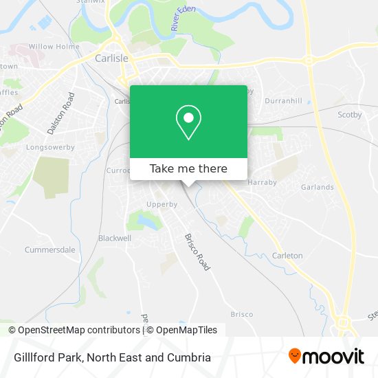 Gilllford Park map