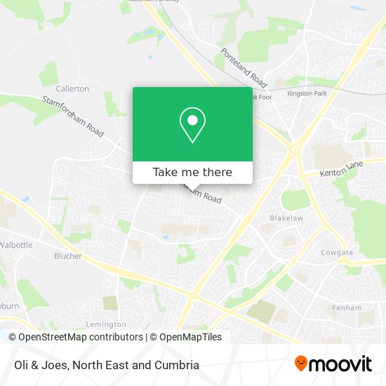 Oli & Joes map