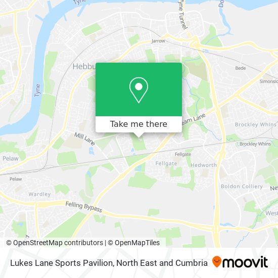 Lukes Lane Sports Pavilion map
