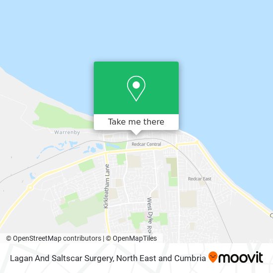 Lagan And Saltscar Surgery map