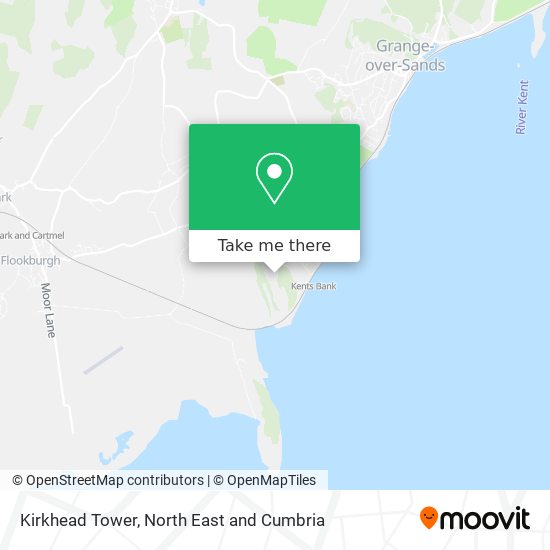 Kirkhead Tower map