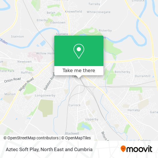 Aztec Soft Play map