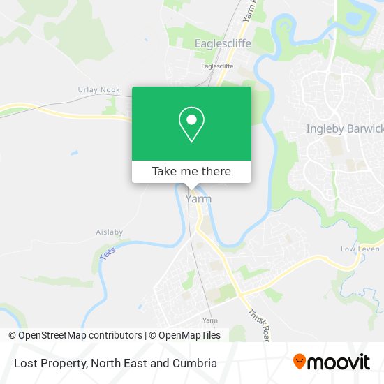 Lost Property map