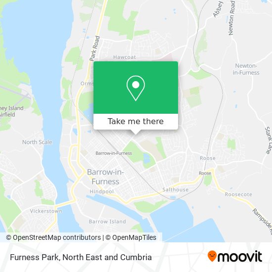 Furness Park map