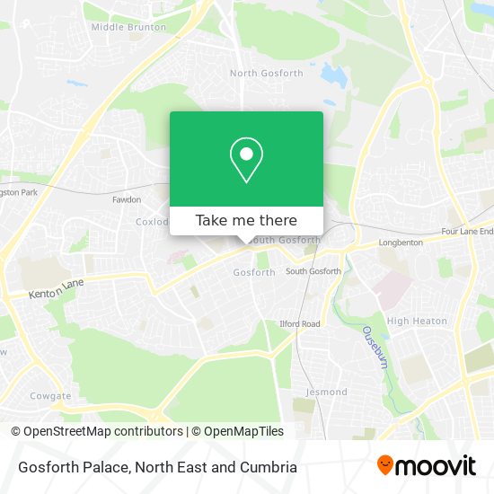Gosforth Palace map