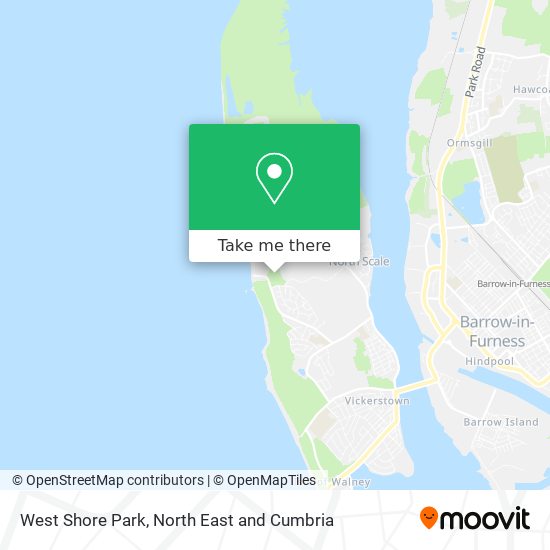 West Shore Park map