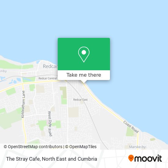 The Stray Cafe map