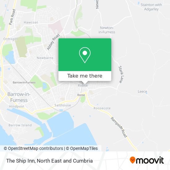 The Ship Inn map