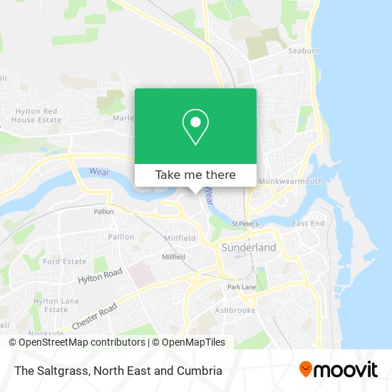 The Saltgrass map