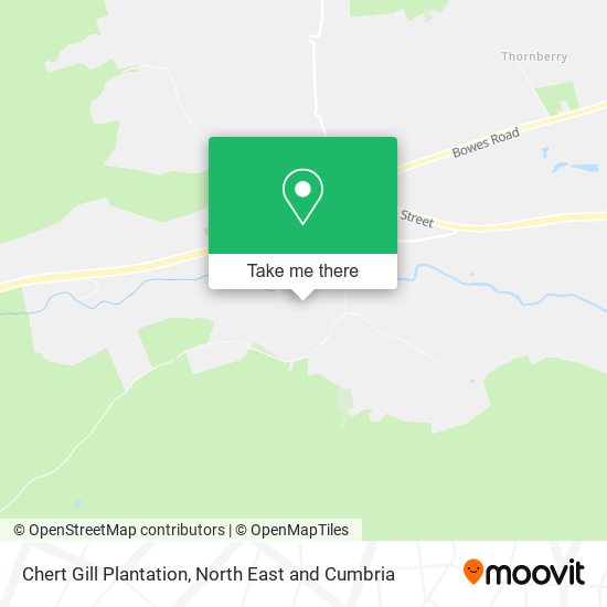 Chert Gill Plantation map