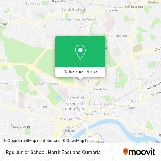 Rgs Junior School map