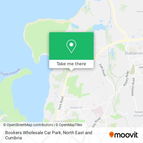 Bookers Wholesale Car Park map