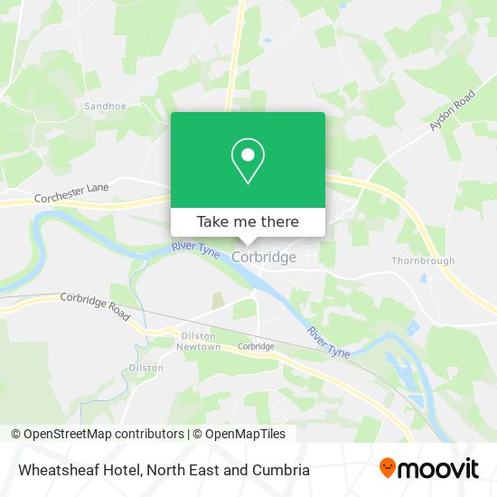 Wheatsheaf Hotel map