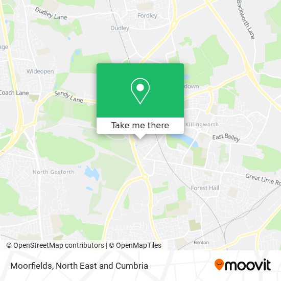 Moorfields map