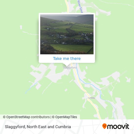 Slaggyford map
