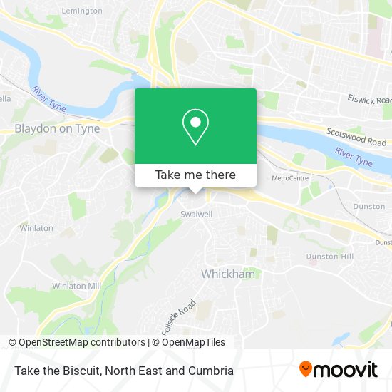 Take the Biscuit map