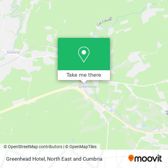 Greenhead Hotel map