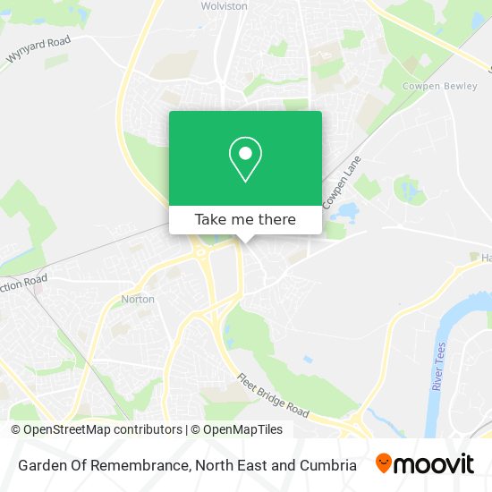 Garden Of Remembrance map