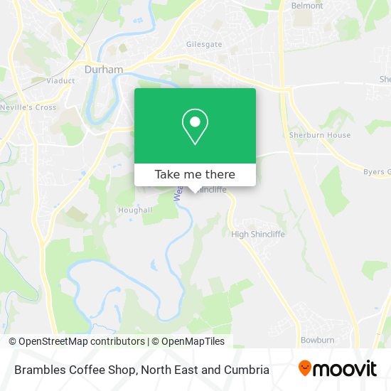Brambles Coffee Shop map