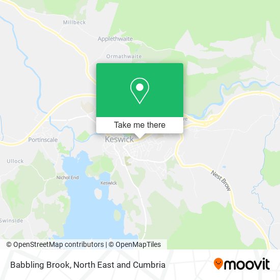 Babbling Brook map