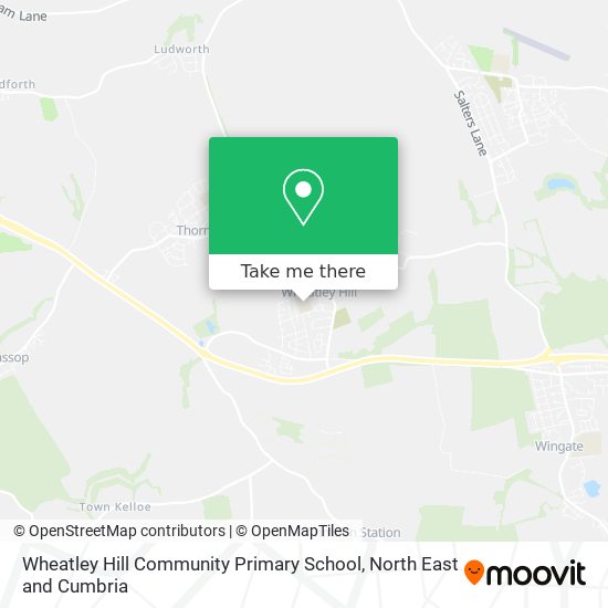 Wheatley Hill Community Primary School map