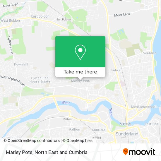 Marley Pots map