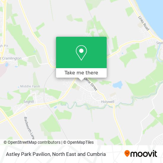 Astley Park Pavilion map