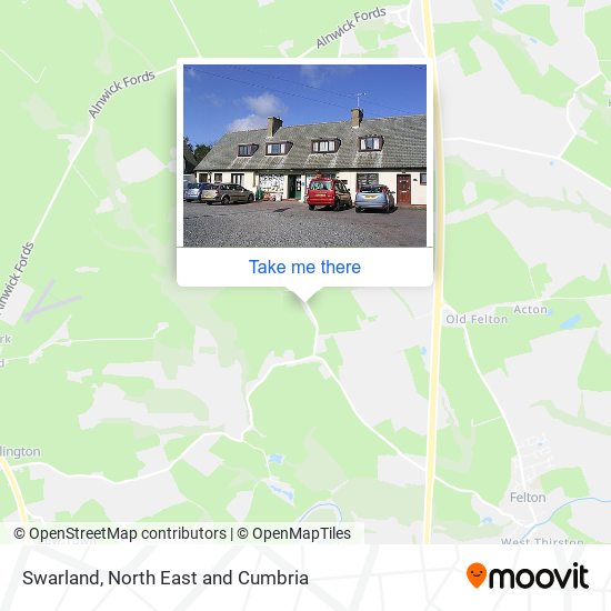 Swarland map