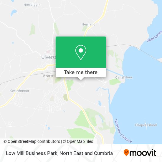 Low Mill Business Park map