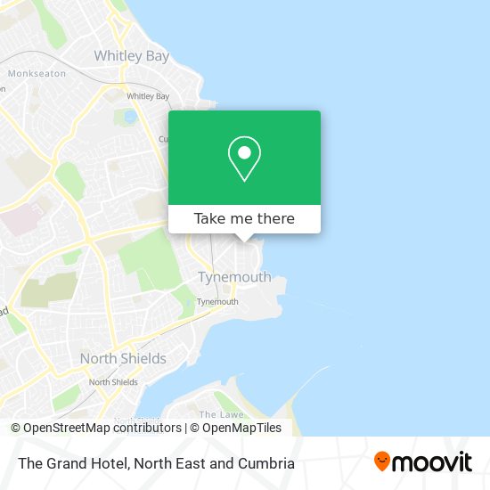 The Grand Hotel map