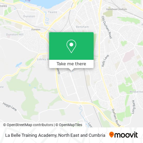 La Belle Training Academy map