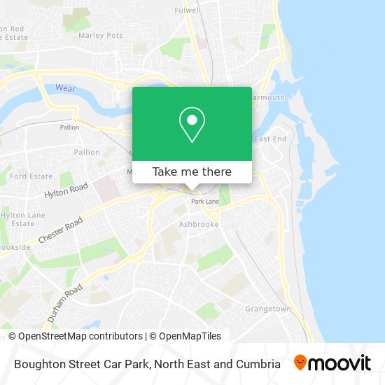 Boughton Street Car Park map
