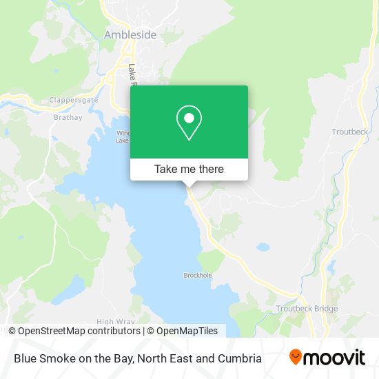 Blue Smoke on the Bay map