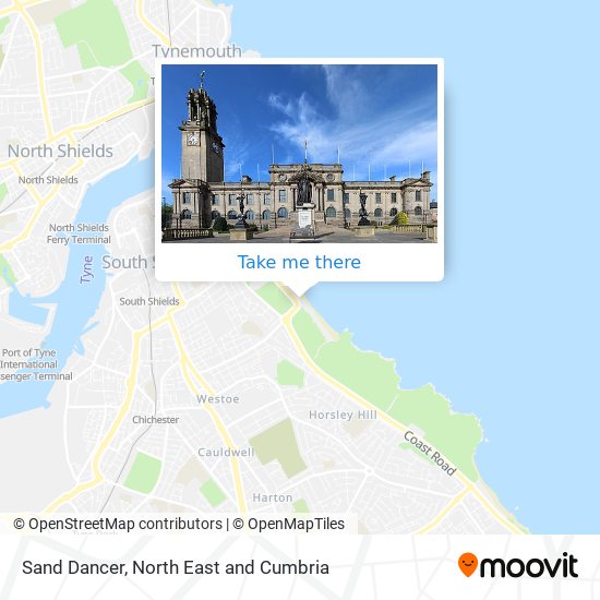 Sand Dancer map