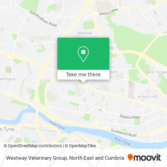 Westway Veterinary Group map