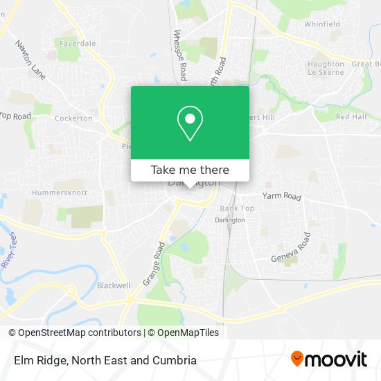 Elm Ridge map