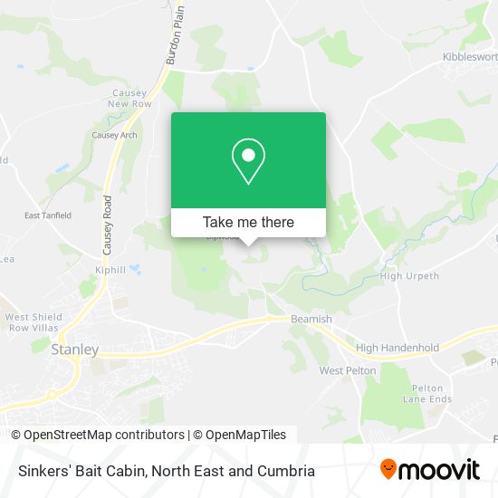 Sinkers' Bait Cabin map