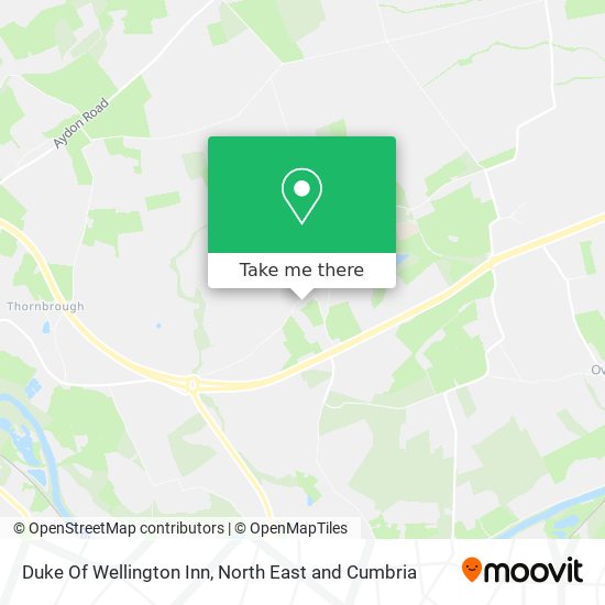 Duke Of Wellington Inn map