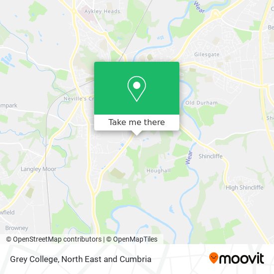 Grey College map