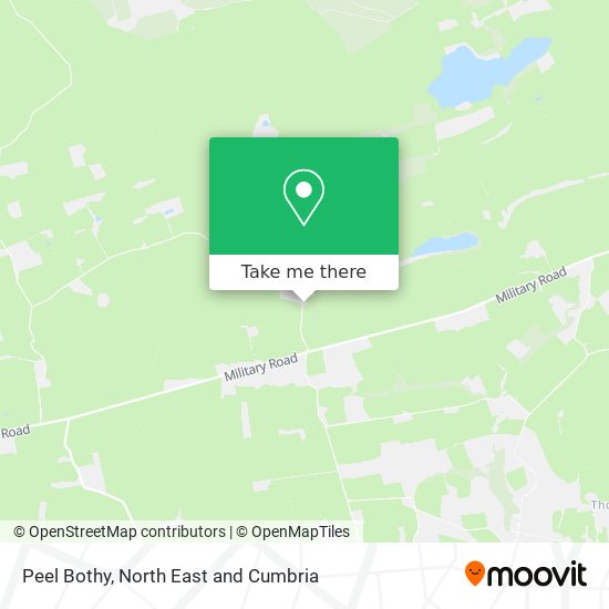 Peel Bothy map