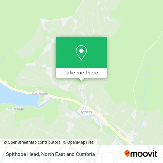 Spithope Head map