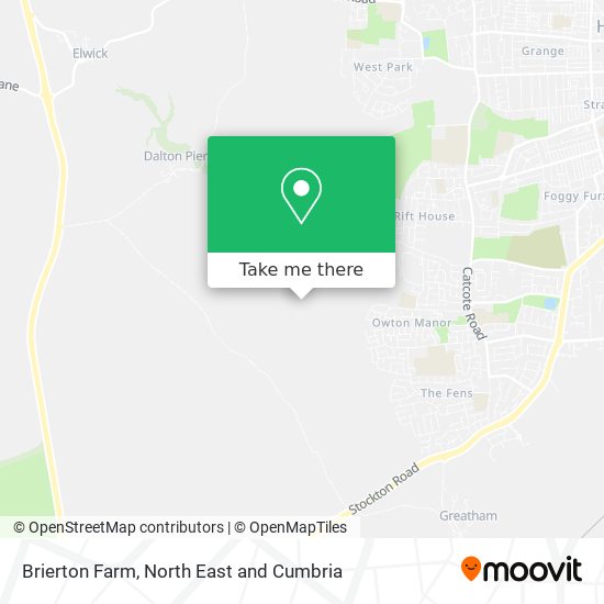 Brierton Farm map