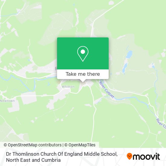 Dr Thomlinson Church Of England Middle School map