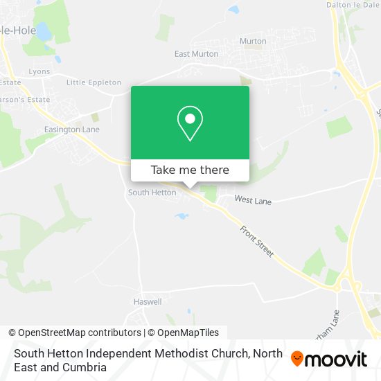 South Hetton Independent Methodist Church map