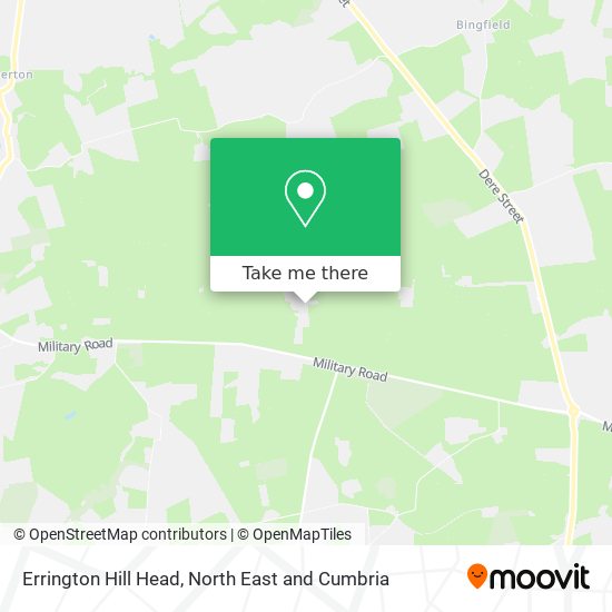 Errington Hill Head map