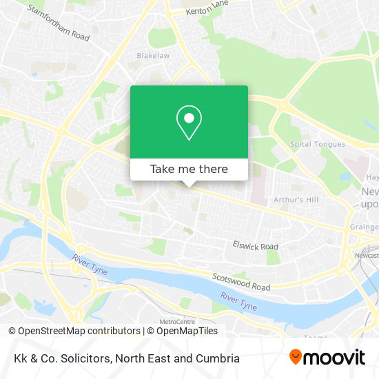 Kk & Co. Solicitors map